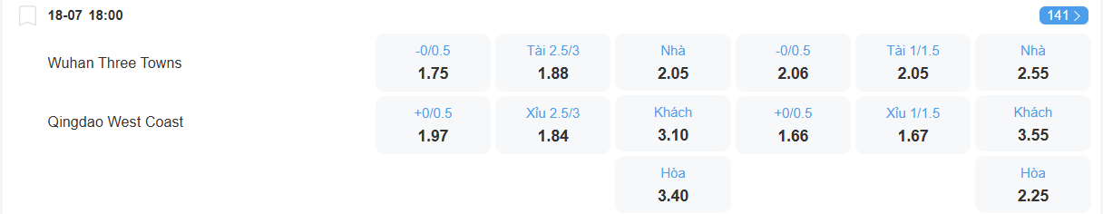 nhan-dinh-soi-keo-wuhan-three-towns-vs-qingdao-west-coast-luc-18h00-ngay-18-7-2025-2