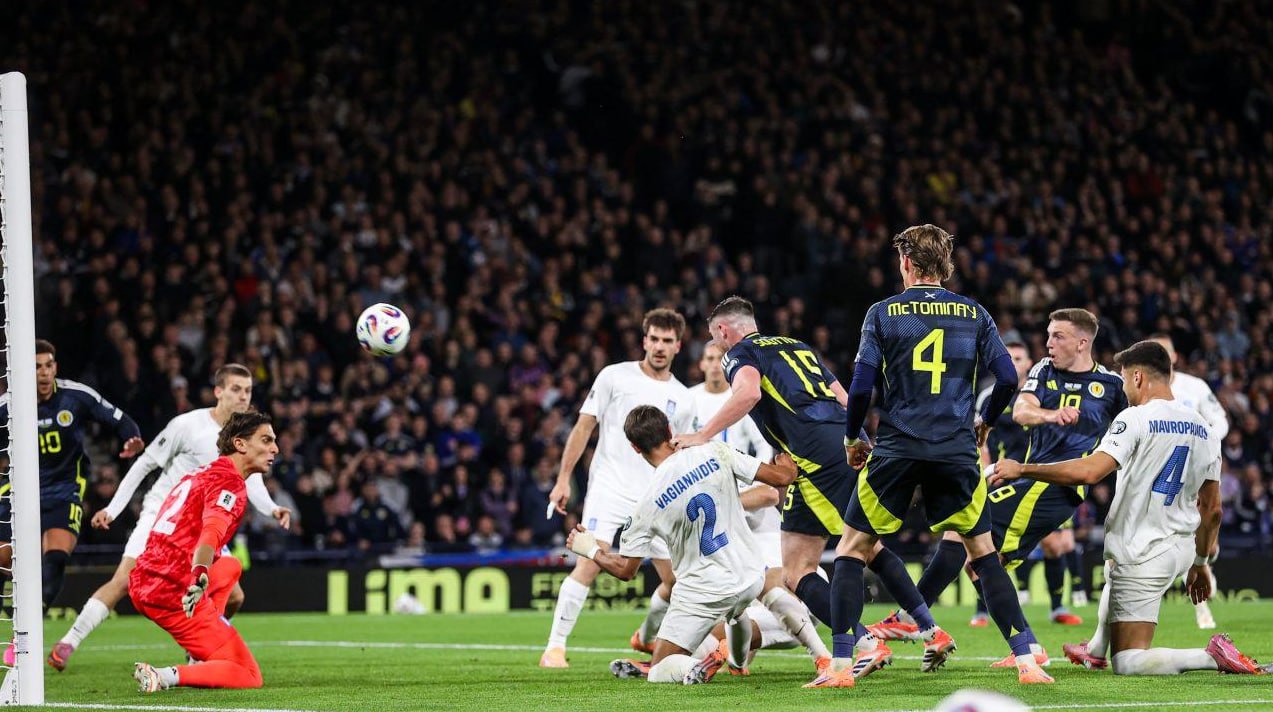 Scotland vs Hy Lạp (01:45 – 10/10) | Xem lại trận đấu